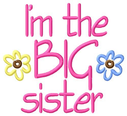Big sister embroidery designs machine embroidery designs at Big sister embroidery designs machine embroidery designs at