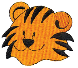 Tiger face embroidery designs free machine embroidery designs at