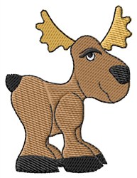 55+ Moose Embroidery Pattern
