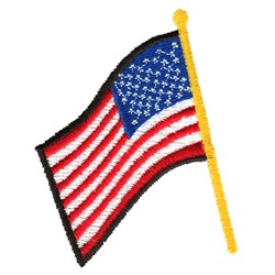 Grand slam designs embroidery design american flag 299 inches h x 2