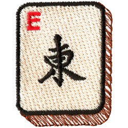 Mahjong east embroidery designs machine embroidery designs at
