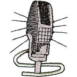 Microphone embroidery designs machine embroidery designs at Microphone embroidery designs machine embroidery designs at