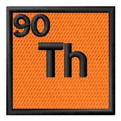 90 number atomic Number Atomic 90 Machine Embroidery Designs, Embroidery