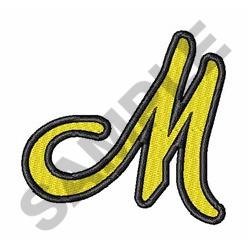 Script Letter M Embroidery Designs, Machine Embroidery Designs at