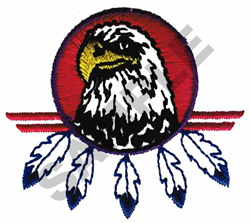 Eagle feather crest embroidery designs machine embroidery designs at Eagle feather crest embroidery designs machine embroidery designs at
