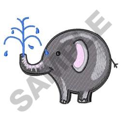 elephant spraying water toy