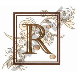 fancy calligraphy letter r