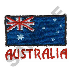 Australia with flag embroidery designs machine embroidery designs at Australia with flag embroidery designs machine embroidery designs at