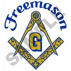 FREEMASON Embroidery Design | EmbroideryDesigns.com