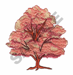 tree embroidery pattern free