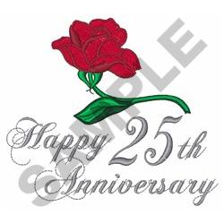 Anniversary 25th embroidery designs machine embroidery designs at Anniversary 25th embroidery designs machine embroidery designs at