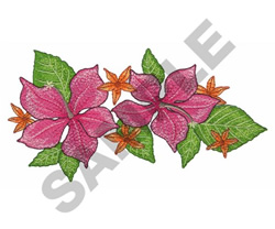 Tropical flower embroidery designs machine embroidery designs at