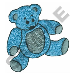 teddy bear embroidery design