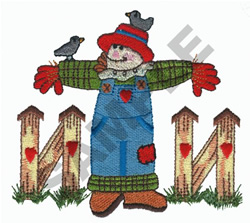 Scarecrow Embroidery Design