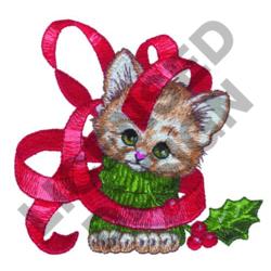 25+ Cute Kitten Christmas Embroidery