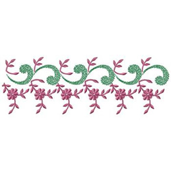 Floral border embroidery designs machine embroidery designs at