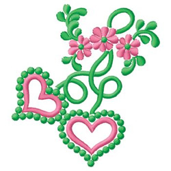 Hearts Embroidery Designs, Machine Embroidery Designs at