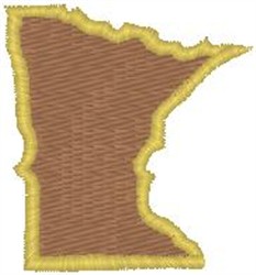 Minnesota shape embroidery designs machine embroidery designs at