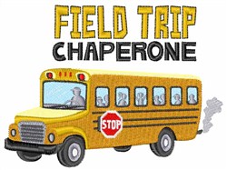 Field Trip Chaperone Embroidery Design | EmbroideryDesigns.com