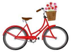 Red bicycle embroidery designs machine embroidery designs at Red bicycle embroidery designs machine embroidery designs at