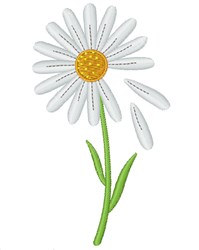 Daisy Embroidery Design | EmbroideryDesigns.com