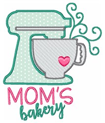 Moms Bakery Embroidery Design | EmbroideryDesigns.com