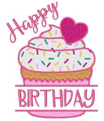 Happy Birthday Embroidery Design | EmbroideryDesigns.com