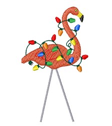 Christmas flamingo embroidery designs machine embroidery designs at