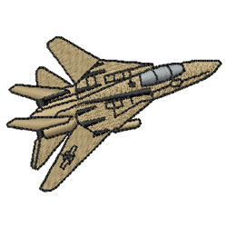 F14 Tomcat Embroidery Design | EmbroideryDesigns.com