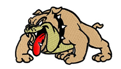 Bulldog mascot embroidery designs machine embroidery designs at Bulldog mascot embroidery designs machine embroidery designs at