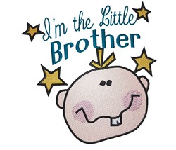 Little Brother Embroidery Design | EmbroideryDesigns.com