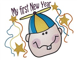 31st New Year Lineart Design Embroidery