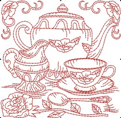 Time For Tea Designs For Embroidery Machines Embroiderydesigns Com