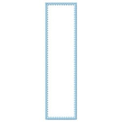 Applique Rectangle Embroidery Design | EmbroideryDesigns.com