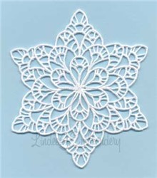 FSL Snowflake Embroidery Design | EmbroideryDesigns.com