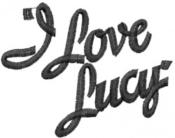 I Love Lucy Designs For Embroidery Machines Embroiderydesigns Com