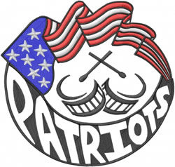 Patriots embroidery designs machine embroidery designs at