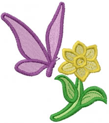 Butterflies 2 Embroidery design pack by Machine Embroidery Designs Green butterfly
