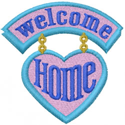 Welcome Home Embroidery Designs, Machine Embroidery Designs at ...