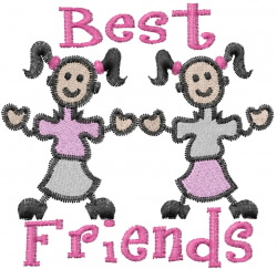 Best friends embroidery designs machine embroidery designs at Best friends embroidery designs machine embroidery designs at