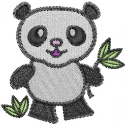 30+ Embroidered Panda Embroidery