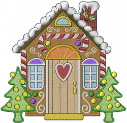 Gingerbread house embroidery designs machine embroidery designs at Gingerbread house embroidery designs machine embroidery designs at