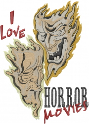 Machine embroidery designs embroidery design horror movies 787 inches
