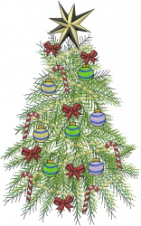 Christmas Tree Embroidery Designs Machine Embroidery Designs at