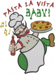 Pasta la vista embroidery designs machine embroidery designs at Pasta la vista embroidery designs machine embroidery designs at