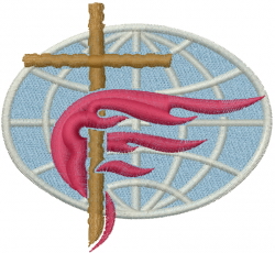 Methodist Cross Embroidery Design | EmbroideryDesigns.com