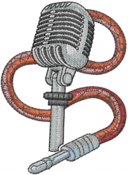 Microphone embroidery designs machine embroidery designs at Microphone embroidery designs machine embroidery designs at
