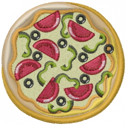 free pizza pes embroidery designs