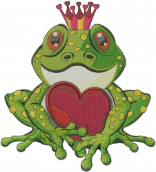 Download Frog Prince Embroidery Designs, Machine Embroidery Designs ...