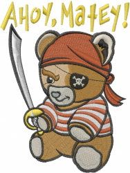 pirate teddy bear